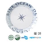 Brunner Melamin Campinggeschirr Set Blue Ocean Midday